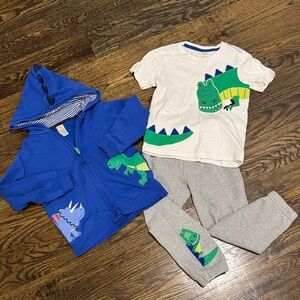 Gymboree Dinosaur set
